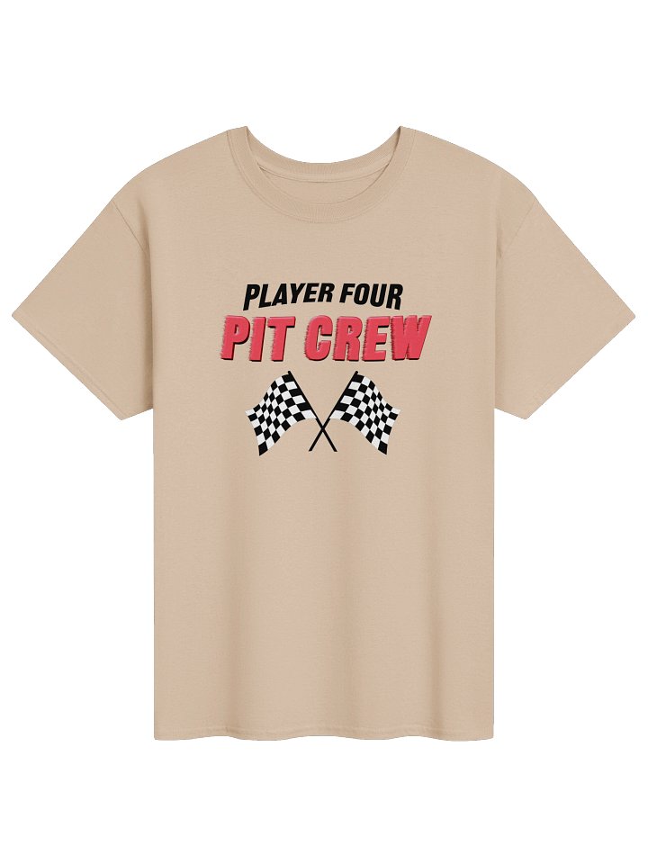 Player Four Pit Crew T-Shirt (12 Colors) product image (2)