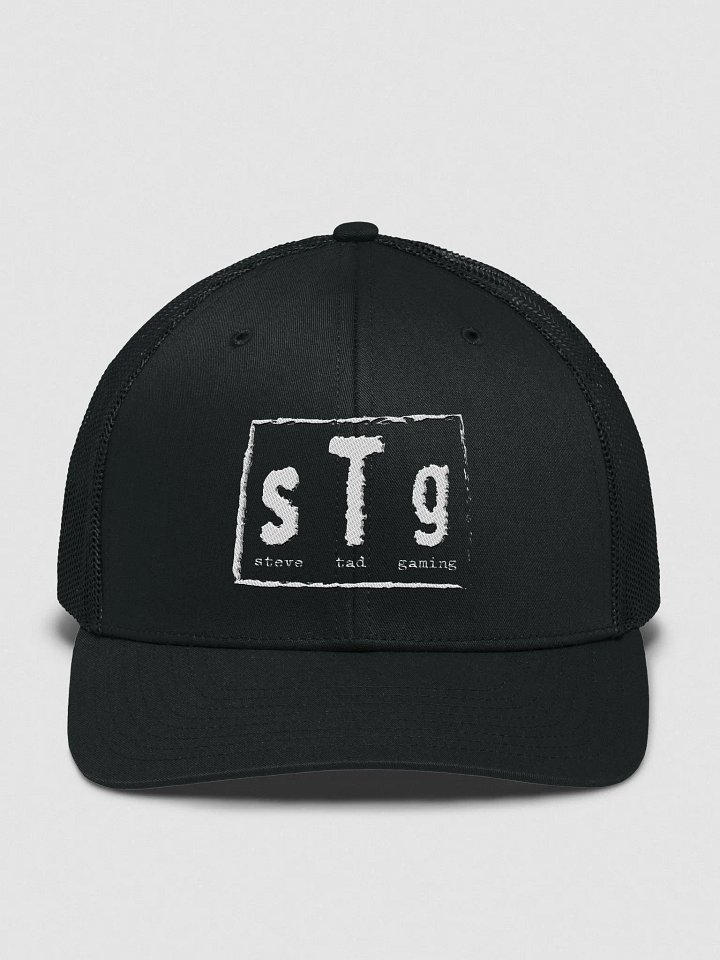 Steve Tad Gaming [nWo] Black & White Inspired Truckers Hat product image (1)