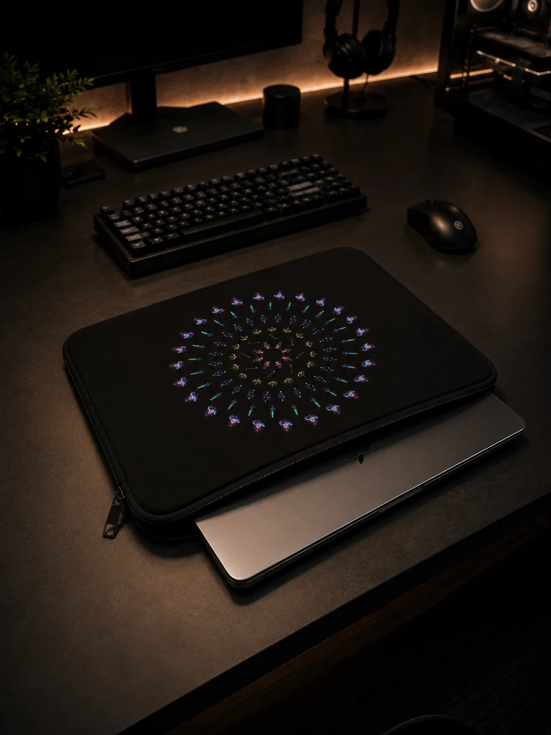In Magic We Trust Laptop Sleeve product image (1)