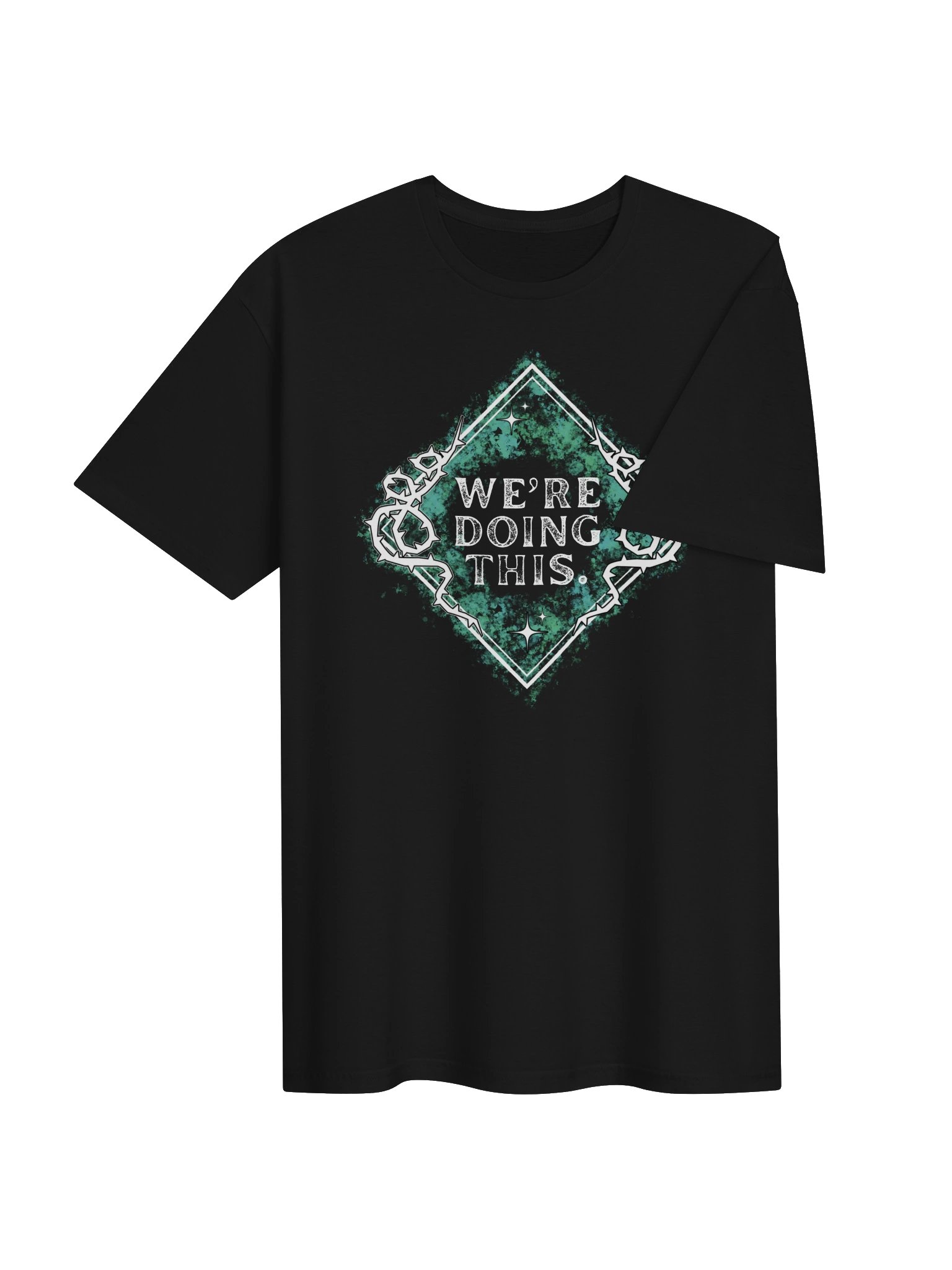 "We're Doing This" Graphic Tee - Official Enchanting Vines Series Merch product image (4)