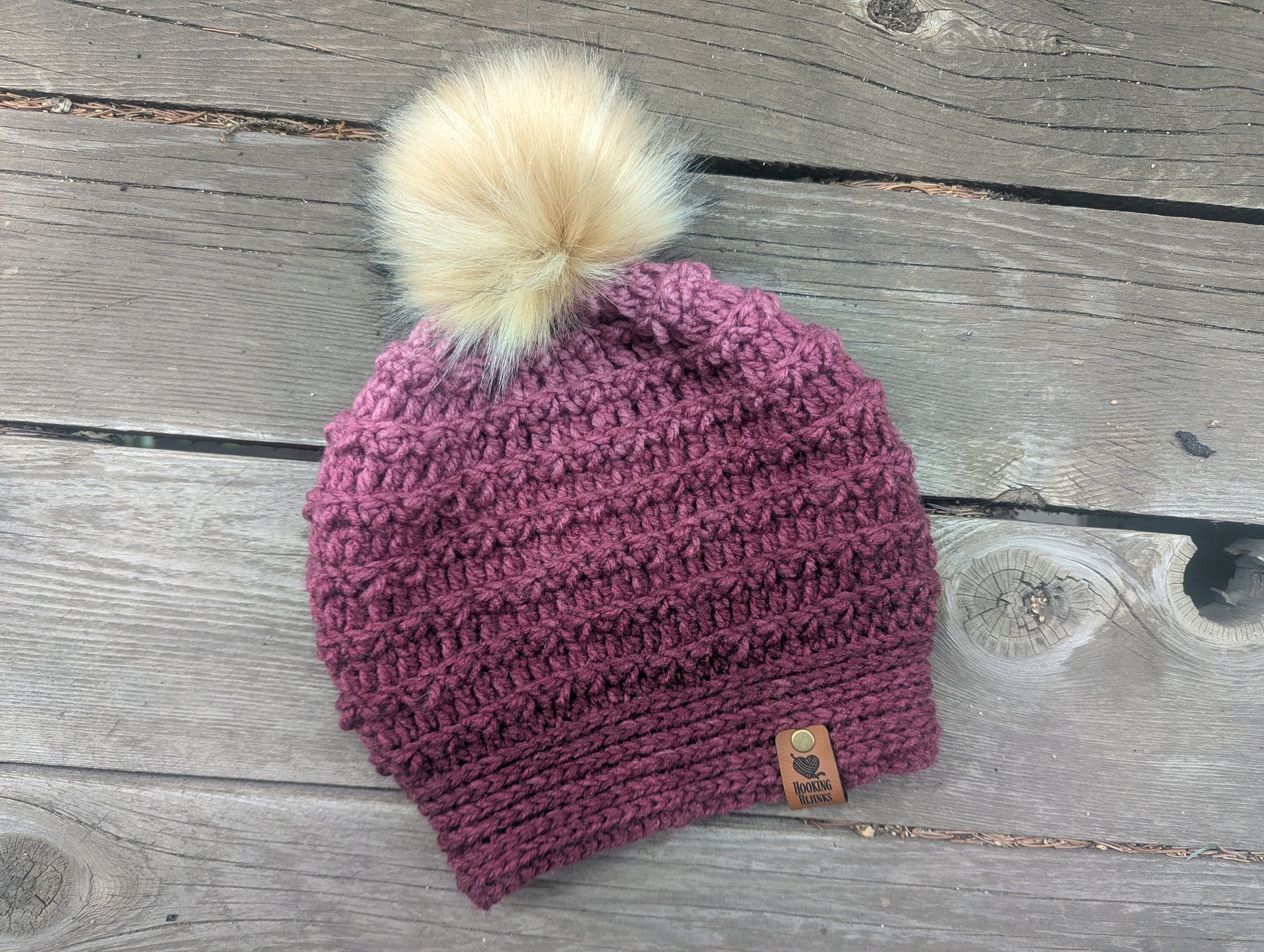 Liberty Beanie - Maroon Dark Gradient product image (1)