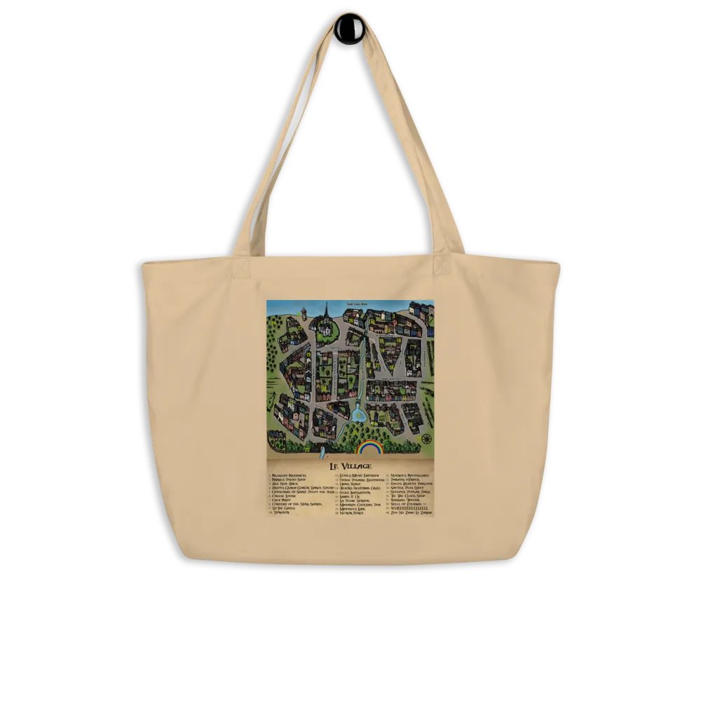 Qweendom map two-sided tote product image (8)