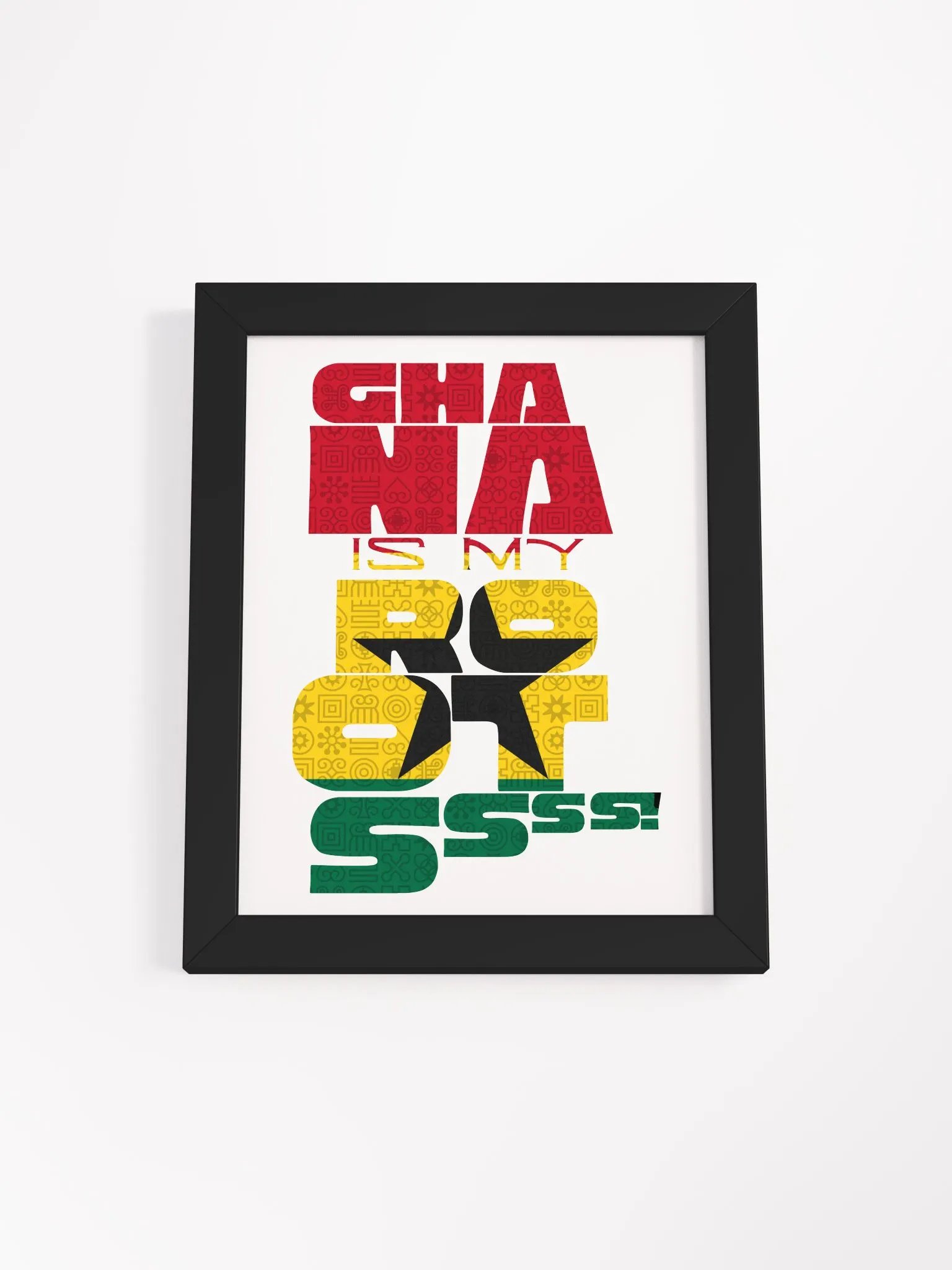 Ghana Is My Roots Wall Hanging product image (2)