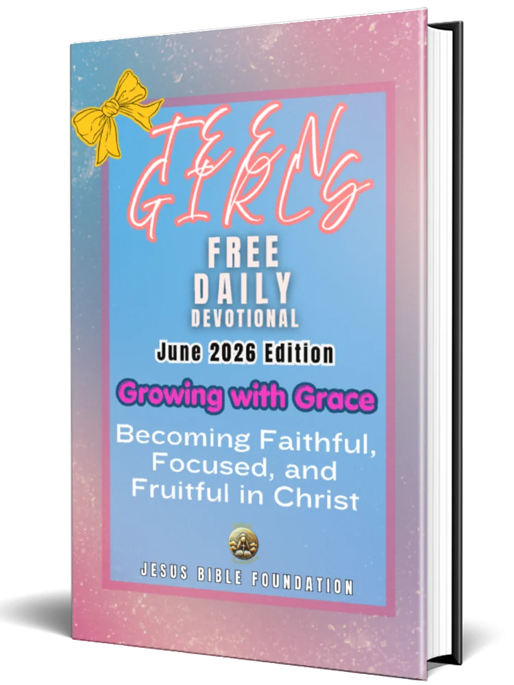 Teen Girls Free Daily Devotional June 2026 Edition: Growing with Grace: Becoming Faithful, Focused, and Fruitful in Christ product image (1)