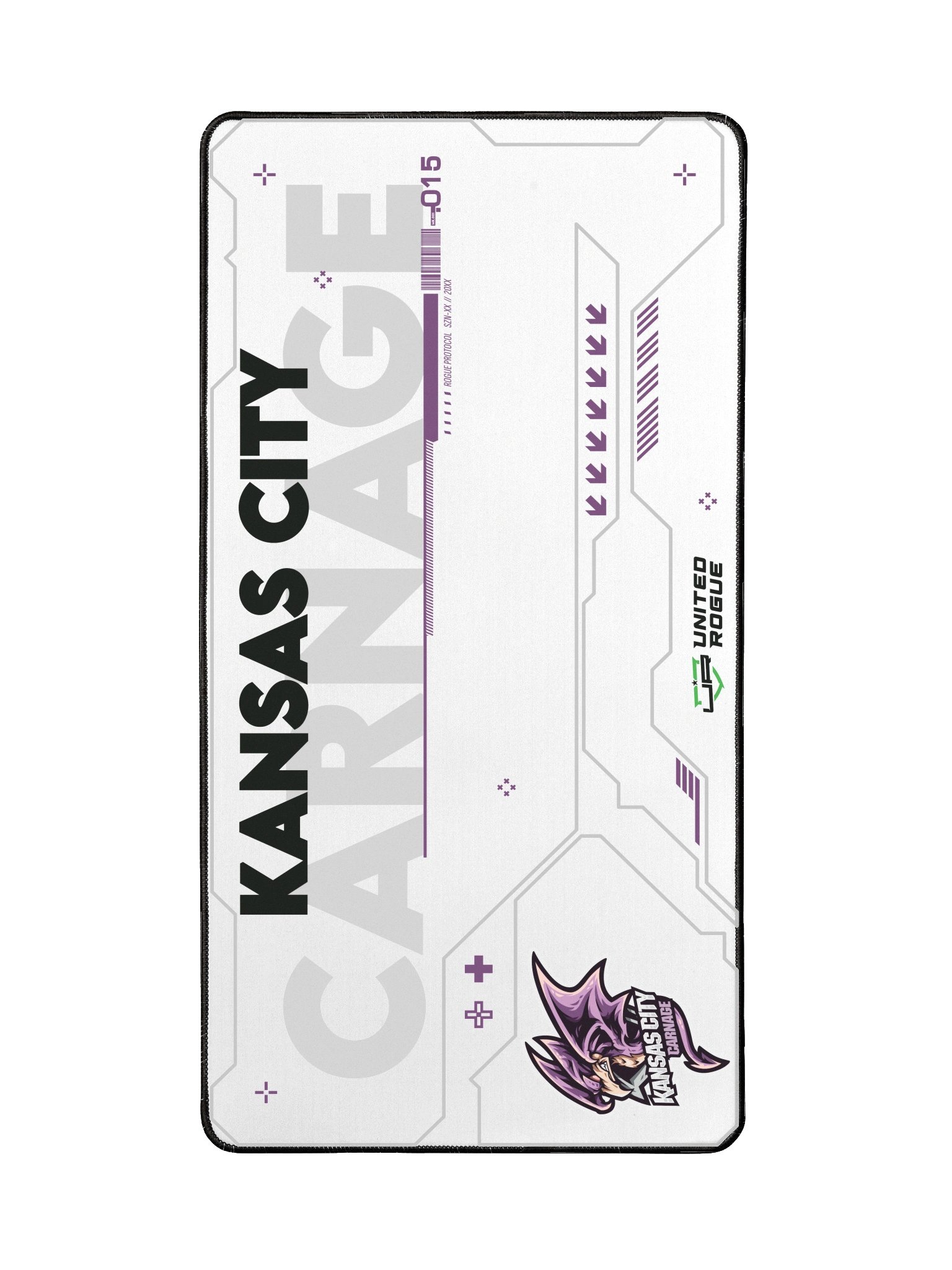 Kansas City Carnage White Desk Mat product image (2)