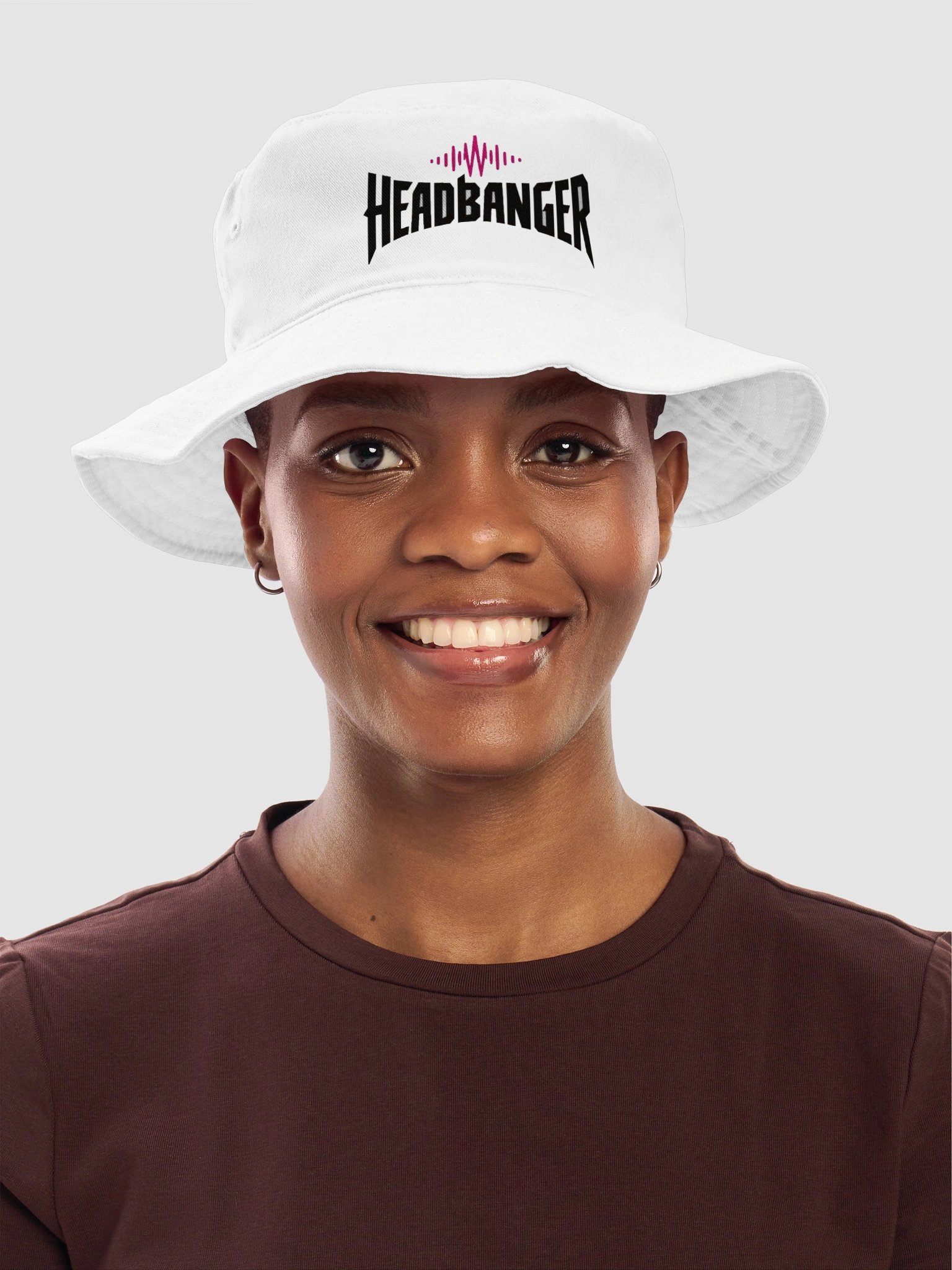 HEADBANGER Pink Wave Bucket Hat product image (5)