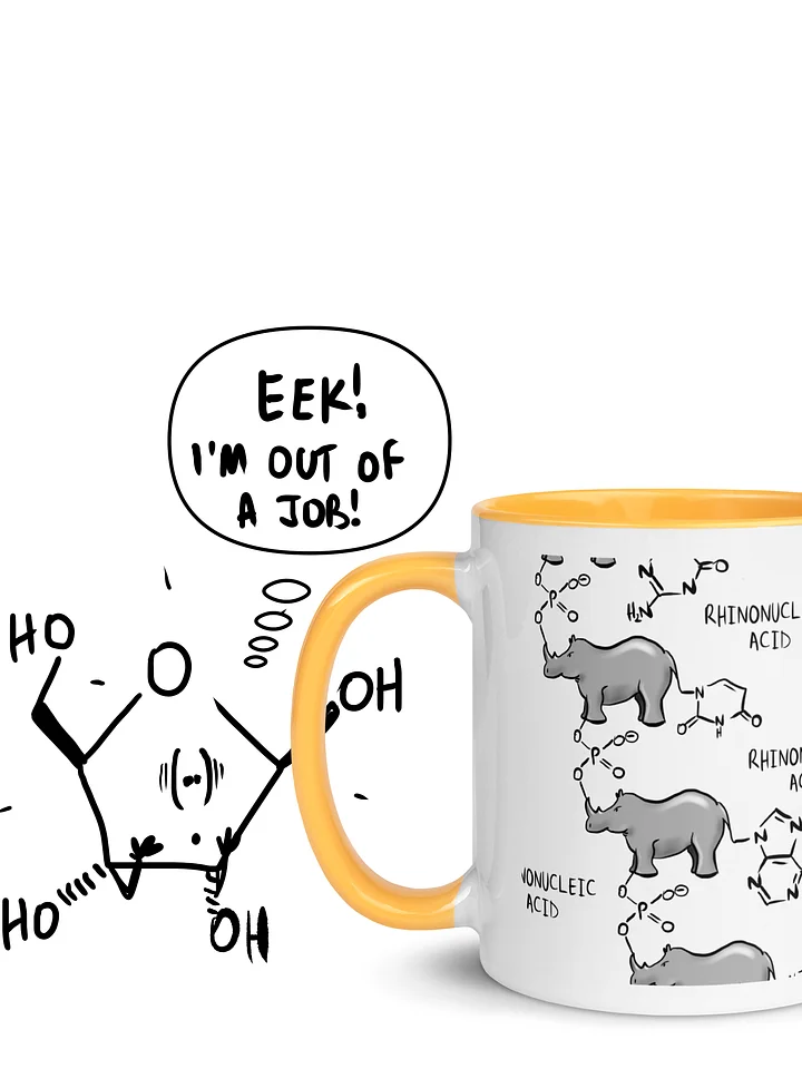 Chemistry Mug | ChemScrapes Rhinonucleic Acid Design product image (2)