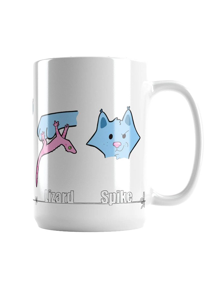 Rock, Paper, SPIKE Glossy Coffee Mug product image (1)