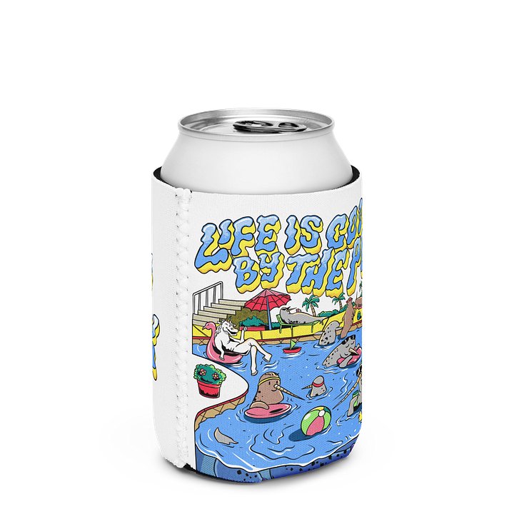 CommUNIty Pool Can Cooler Koozie product image (1)