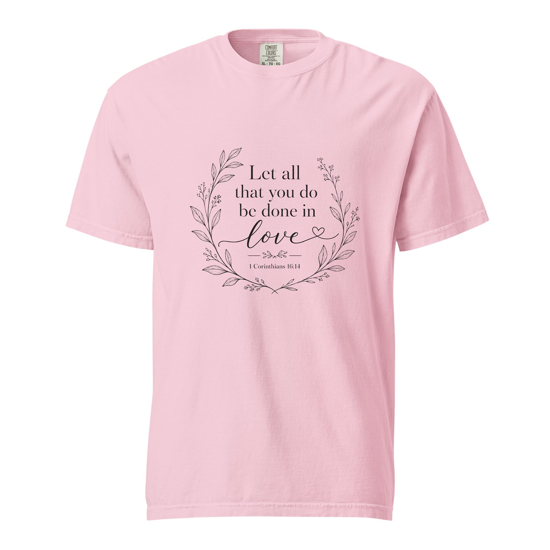 1 Corinthians 16:14 tee product image (1)