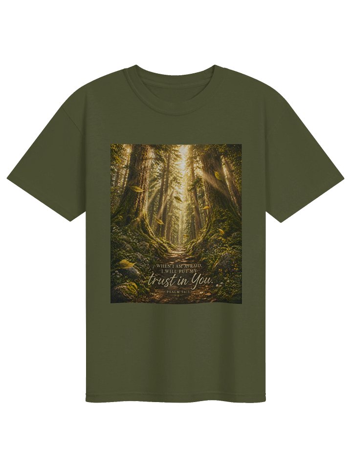 Psalm 56:3 – Faith Over Fear Graphic T-Shirt product image (33)