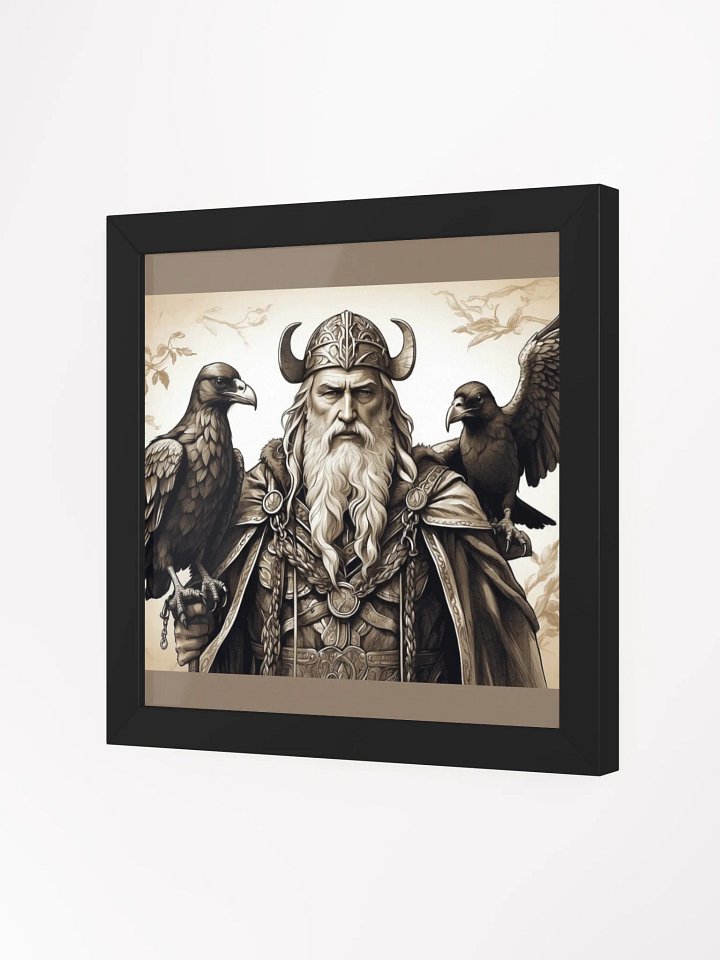 “Odin’s Watch: Huginn & Muninn Framed Legacy Art” product image (23)