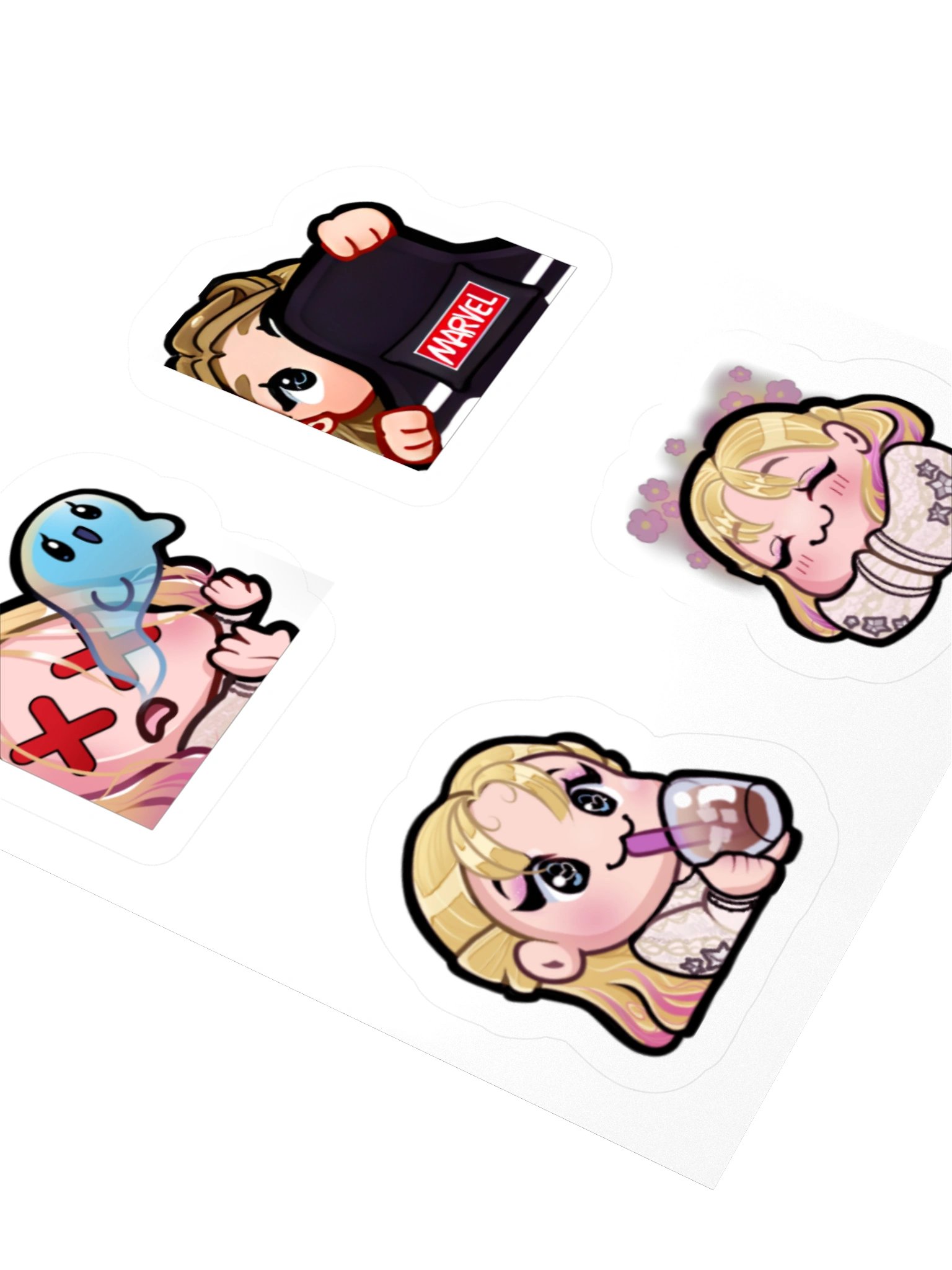Simply Emotes Mini Sticker Set product image (3)