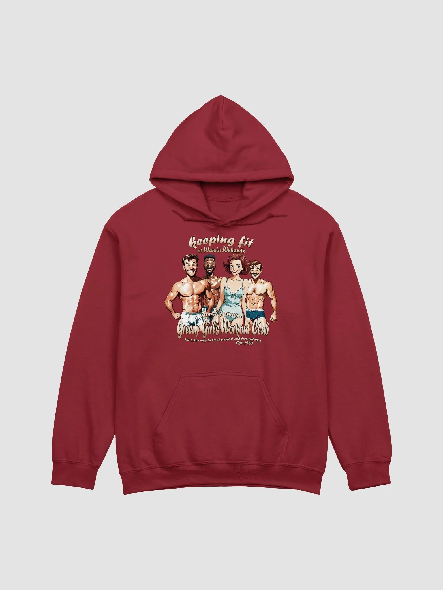 Wanda Rinhand's Greedy Girls Workout Club hoodie product image (8)
