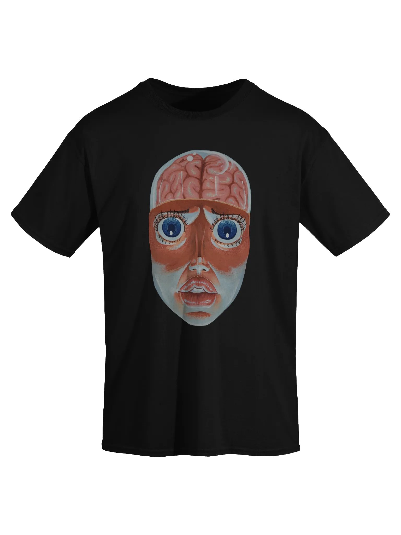 Brain Girl unisex tee product image (3)
