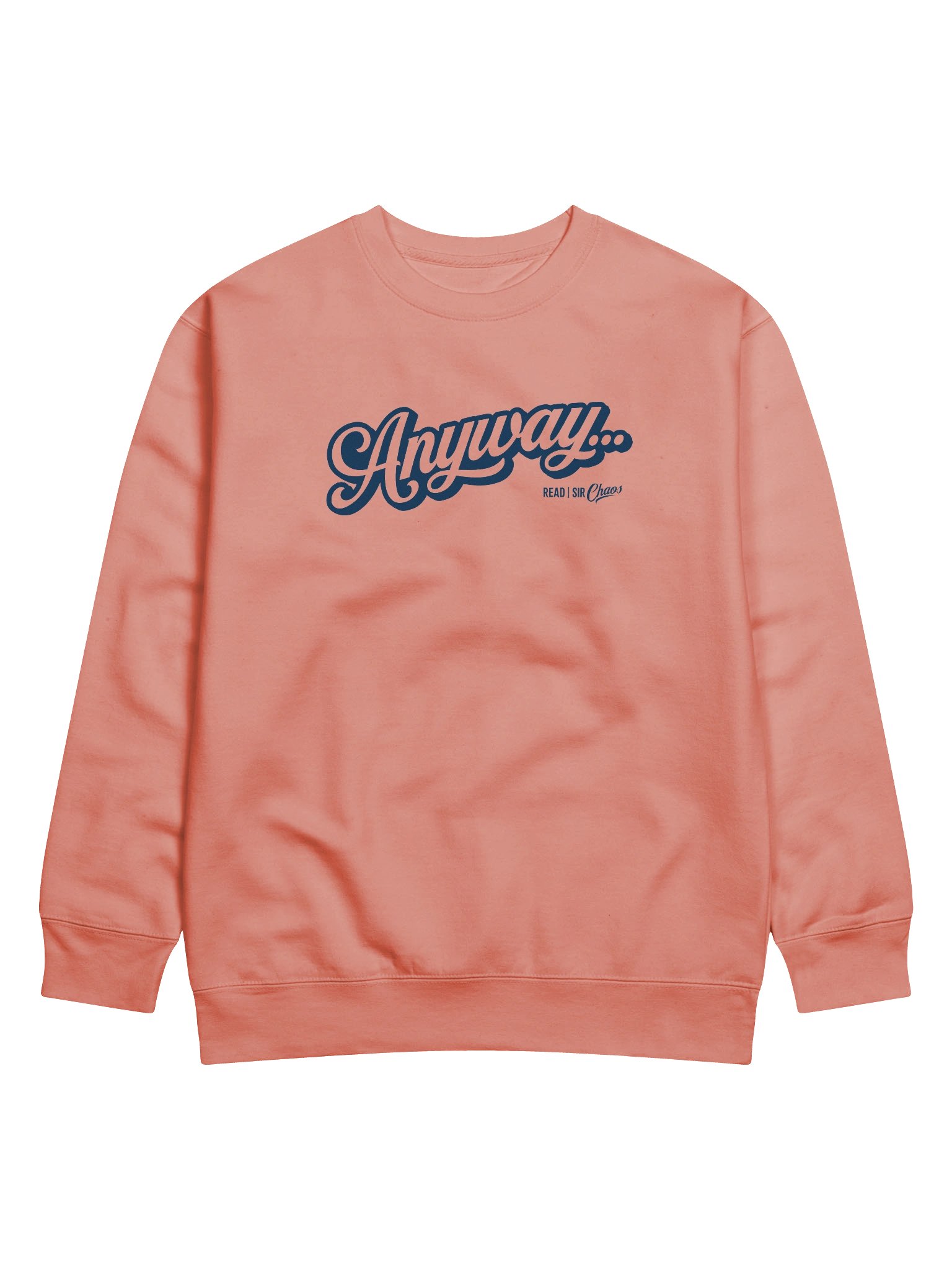 Anyway... Sweatshirt (Blue solid) product image (4)