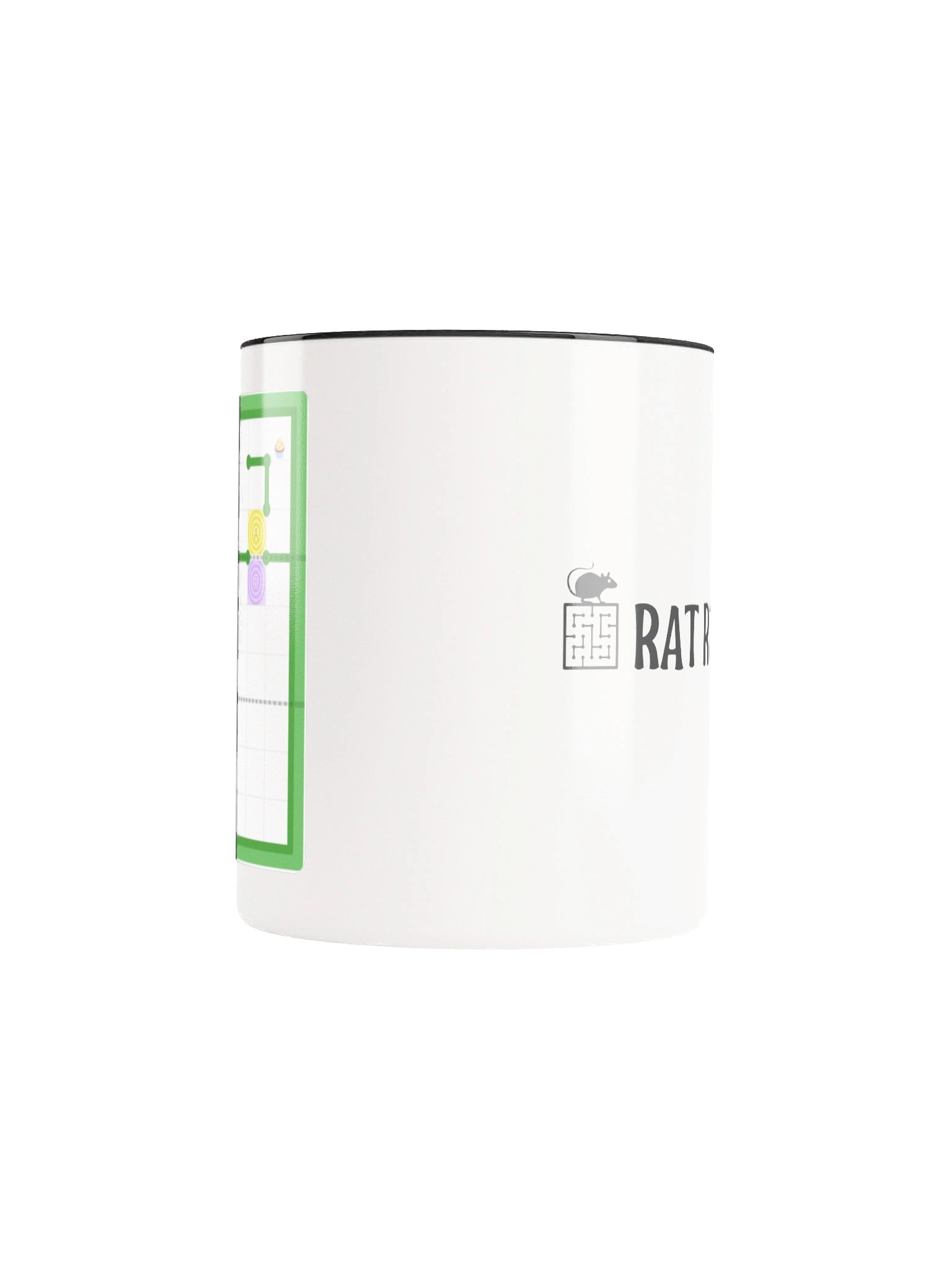 Rat Run Mug: Green Maze product image (5)