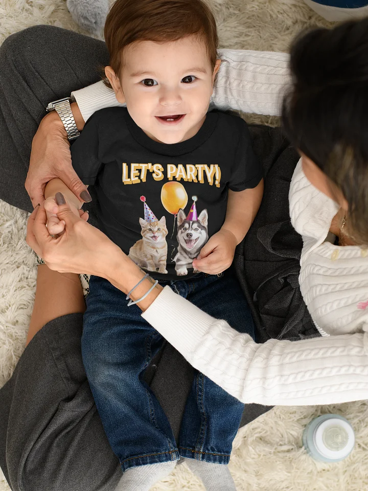 "Let's Party!" Kids T-Shirt product image (1)