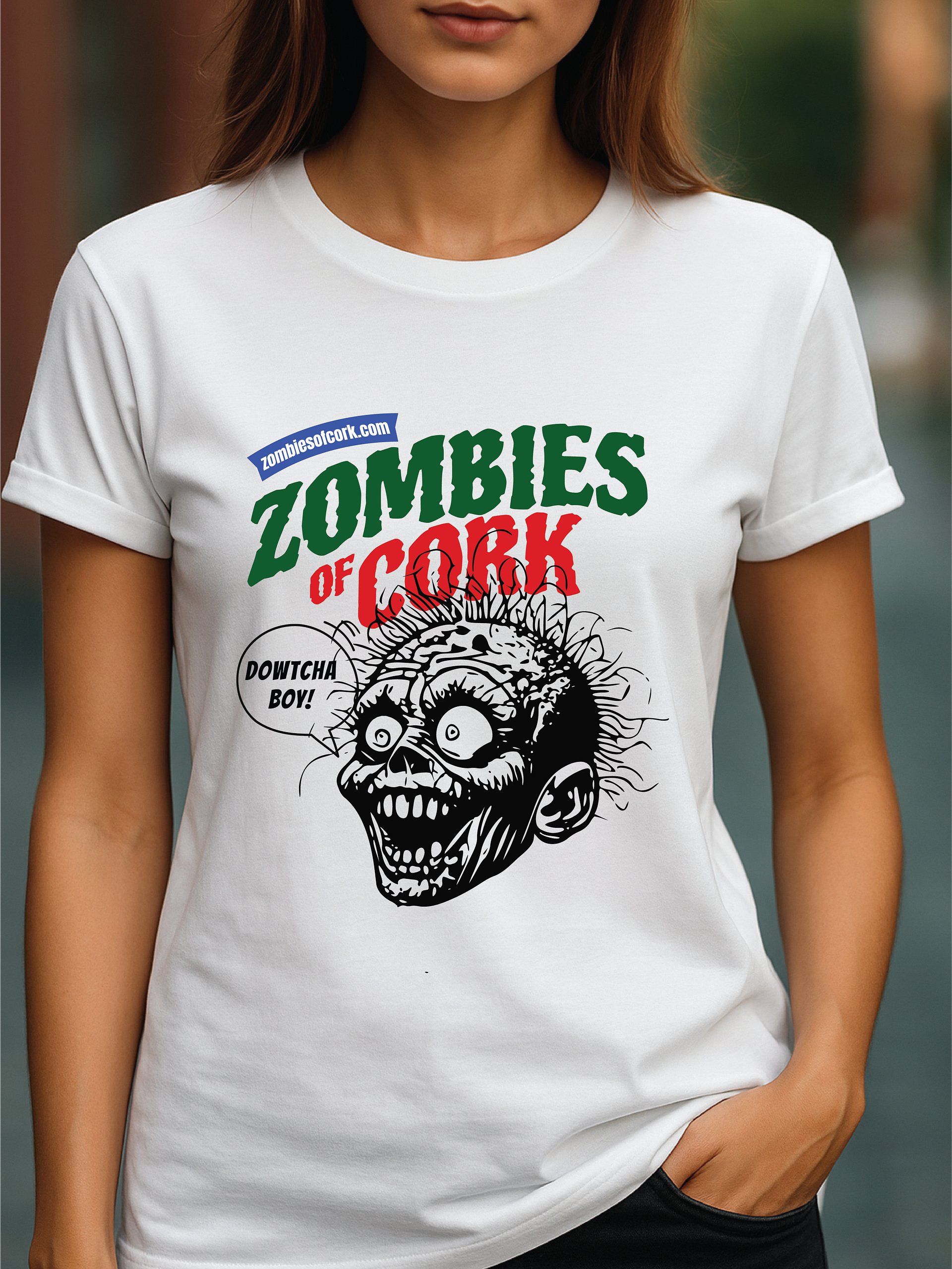 “Dowtcha Kid!” – Original Zombie Tot Logo Tee product image (1)