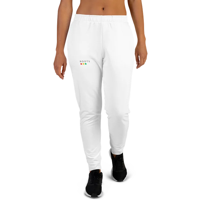 ROOTS REGGAE JBM minimalist white women's joggers product image (1)