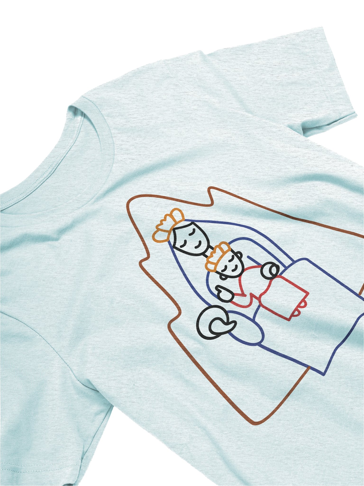 Minimalist Lady of Montserrat T-shirt product image (3)