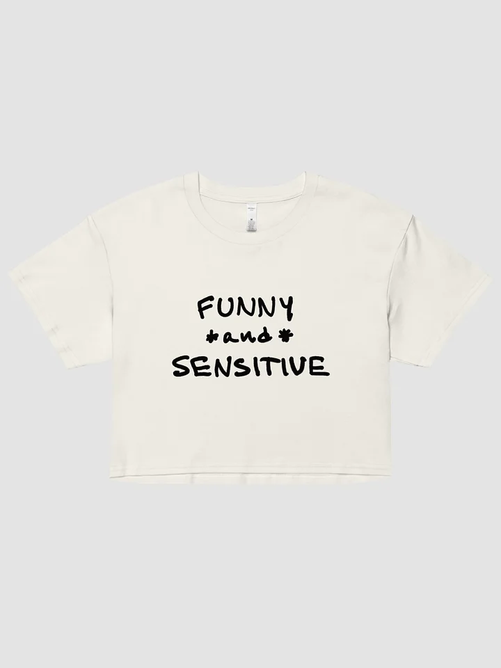 FUNNY *and* SENSITIVE Women's Crop Top product image (1)