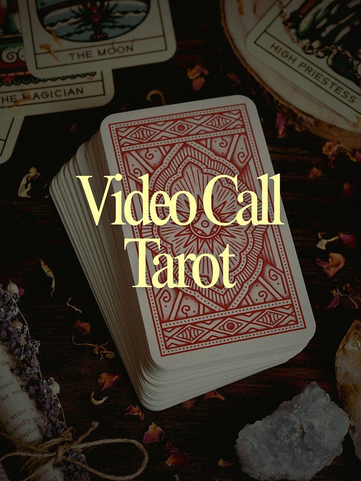 Live Tarot reading in video call product image (1)