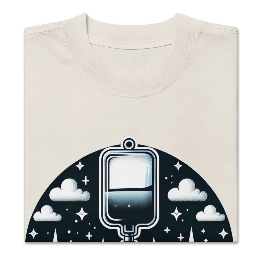 Lifeline EKG Oversized T-Shirt product image (16)