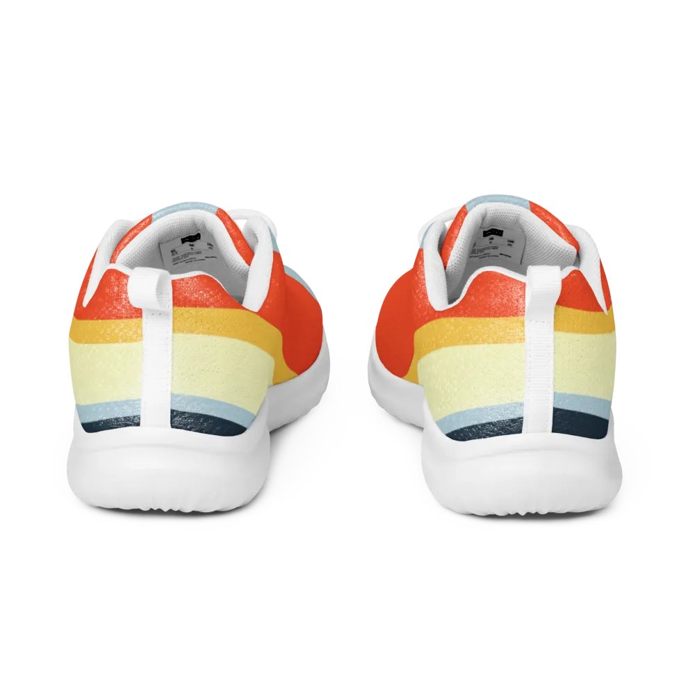 Retro Stripes Women's Athletic Shoes product image (4)