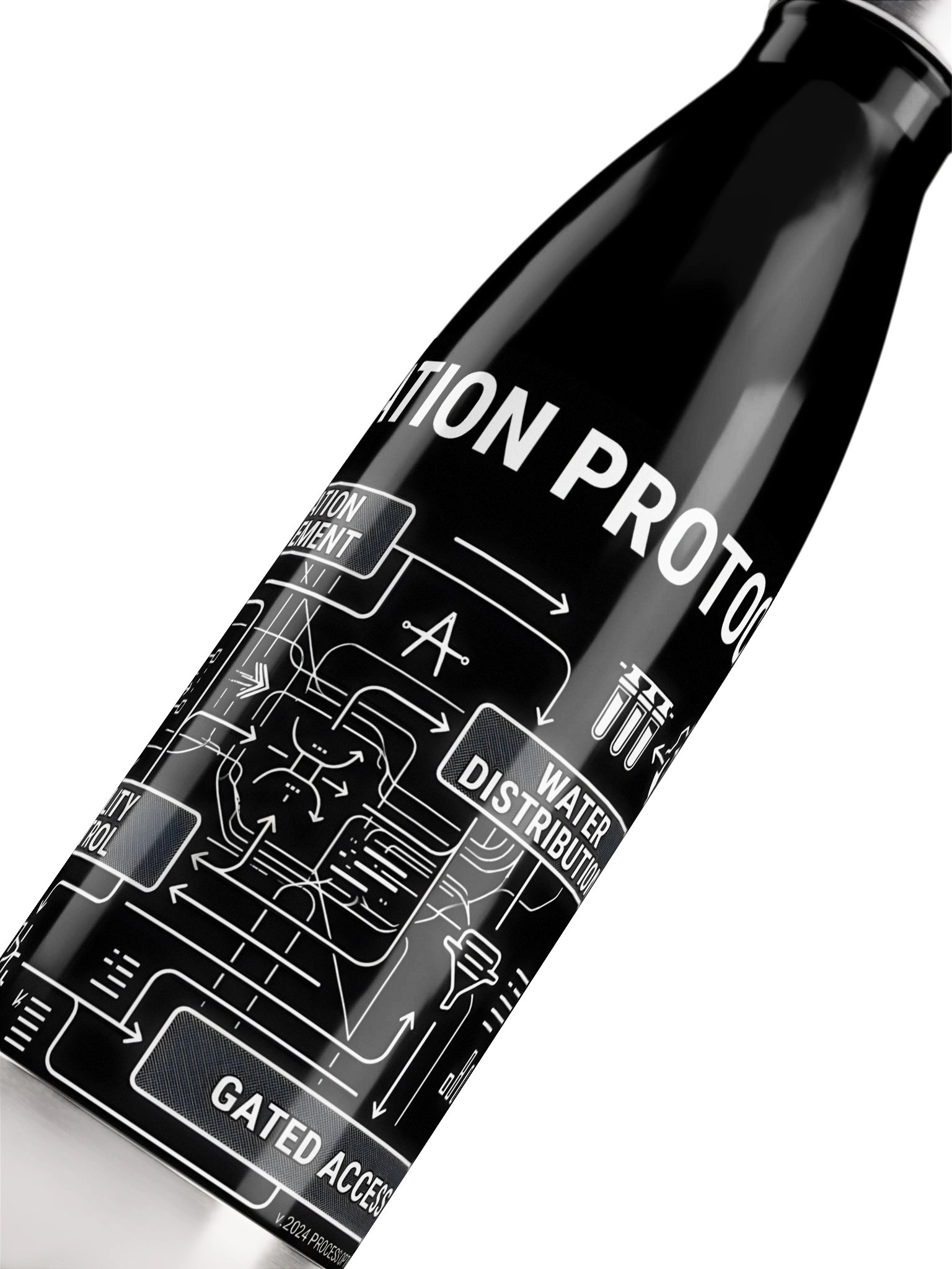 Axiom Studio | Hydration Protocol Stainless Steel Water Bottle product image (5)