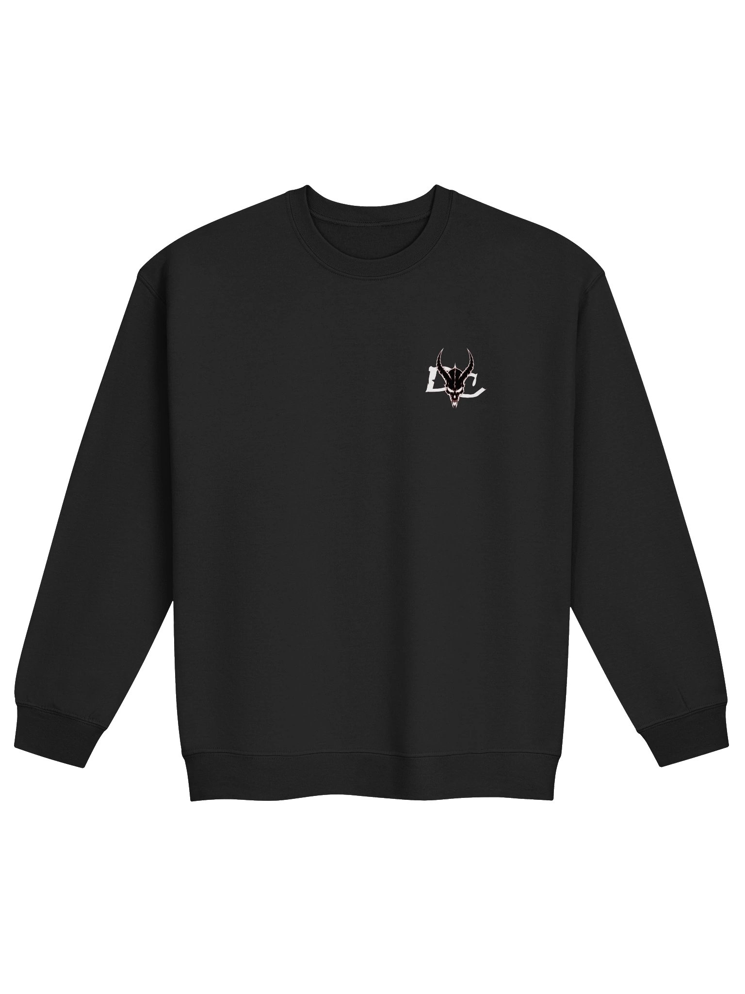 Diabolic Horned Skull Crewneck Sweatshirt product image (7)