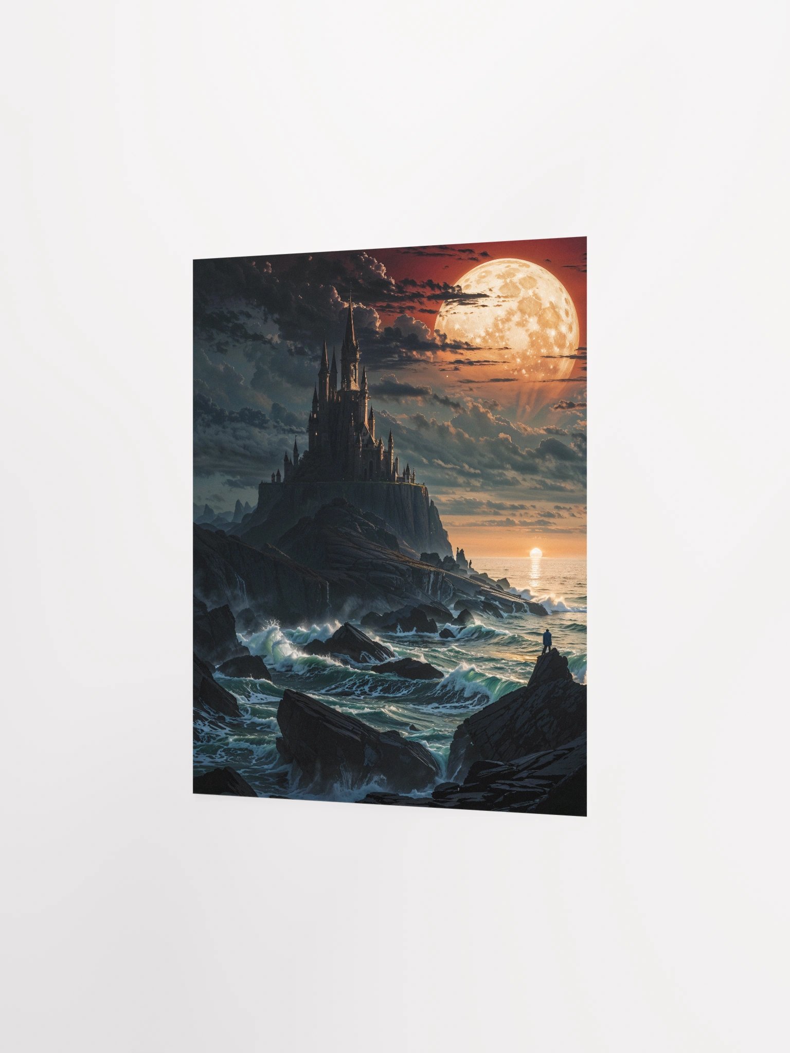 The Moon Beyond the Tide Matte Poster product image (13)