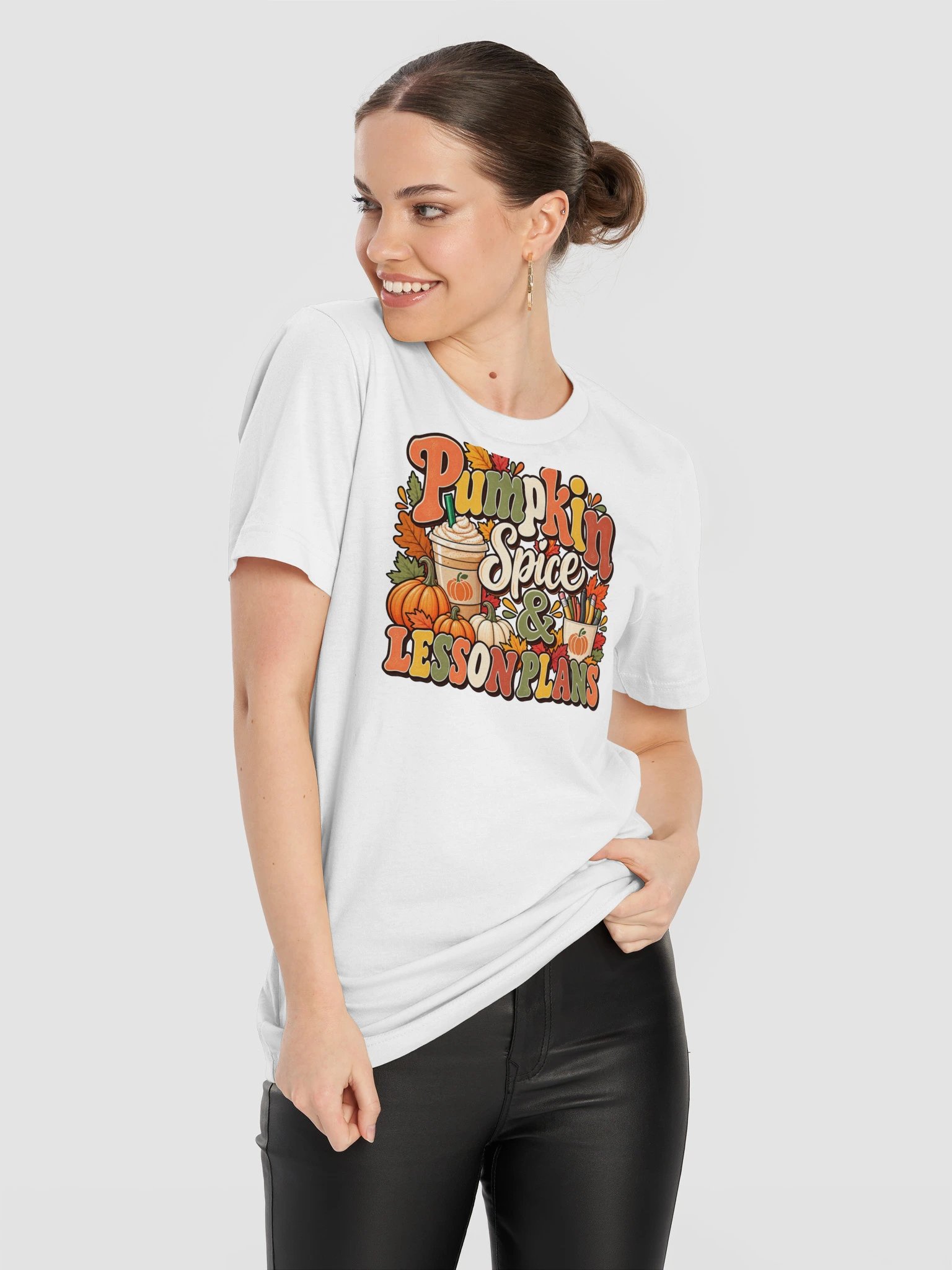 Pumpkin Spice Lesson Plans T-Shirt product image (41)