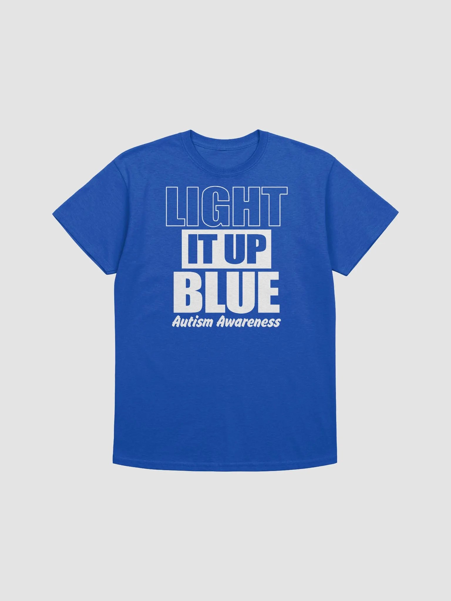 Autism Awareness, Light it up Blue in support product image (1)