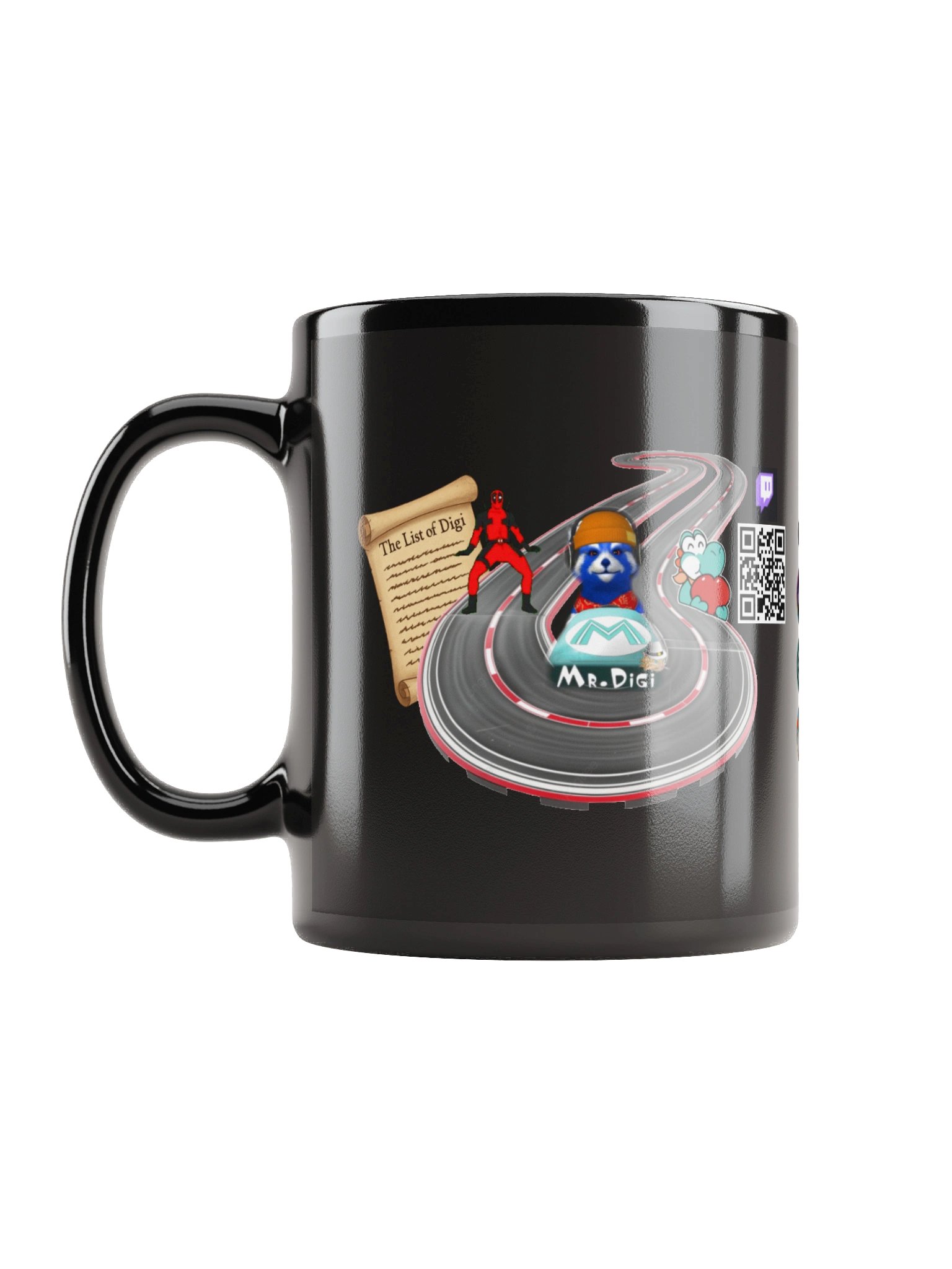 Mr. Digi Black Mug product image (11)