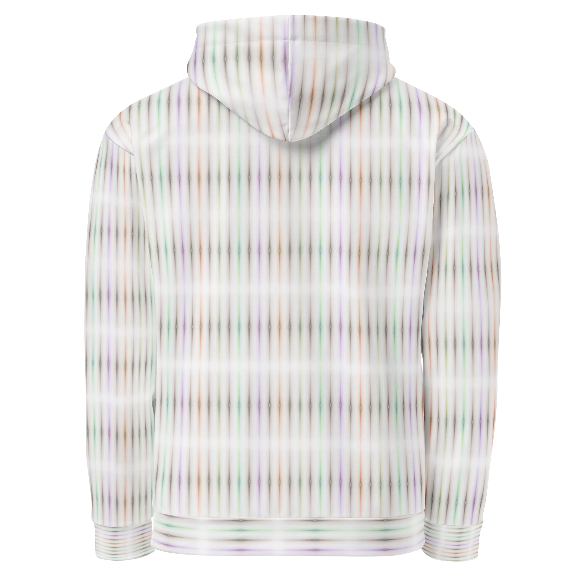 Soft Prism Stripes: Abstraktes Linien-Design Canvas of Comfort: Recycled Unisex Hoodie product image (6)