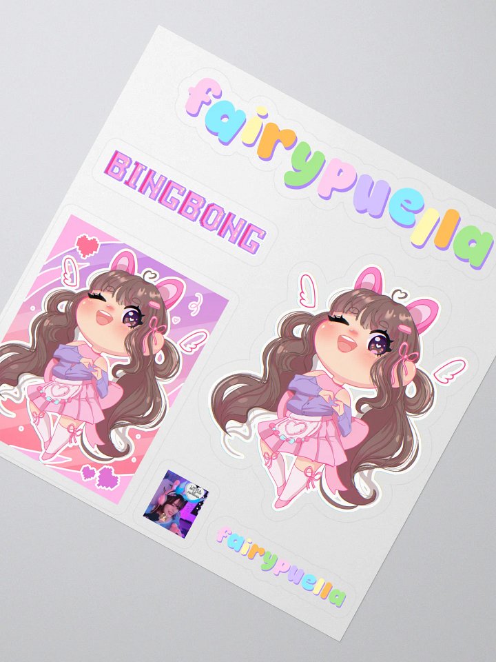 Fairy Puella Kiss Cut Stickers product image (2)