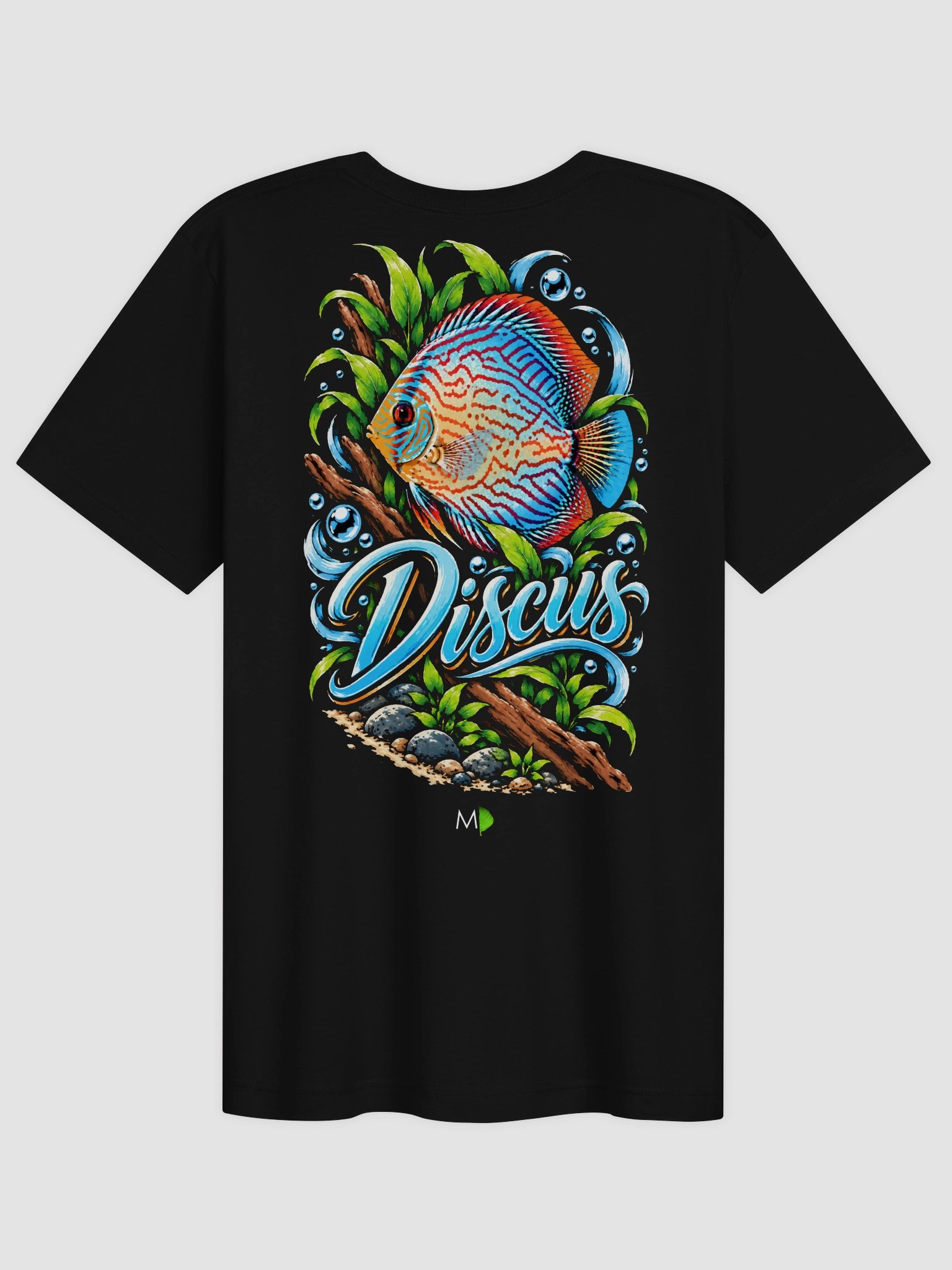 Freshwater Icons - Discus BACK PRINT T-Shirt product image (1)