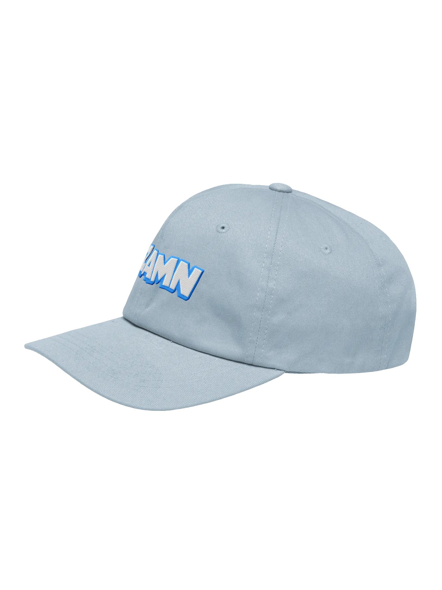 ZAMN Invisi-Logo Dad Hat: Light Blue product image (1)