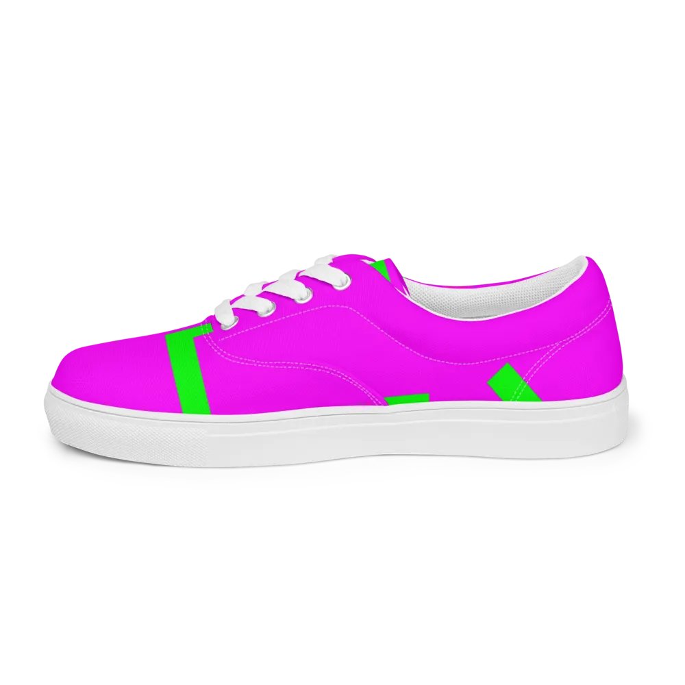 Powerful Pink Lace-Up Shoes product image (12)