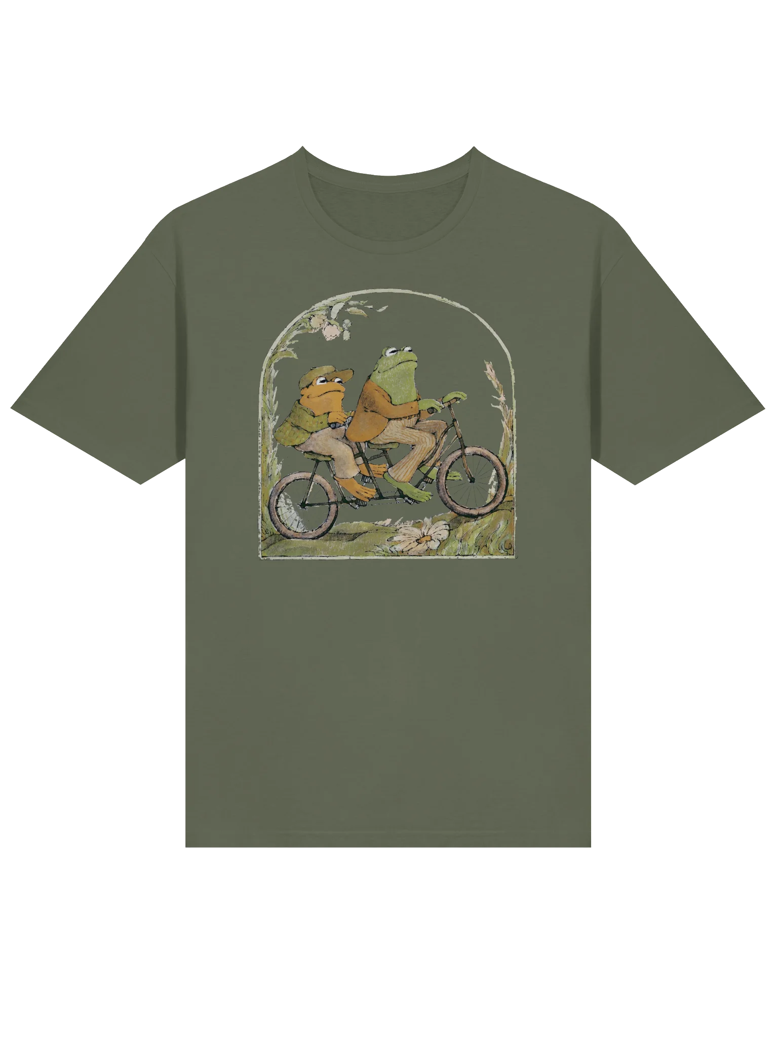 Frog and Toad Bike Unisex T-Shirt product image (5)