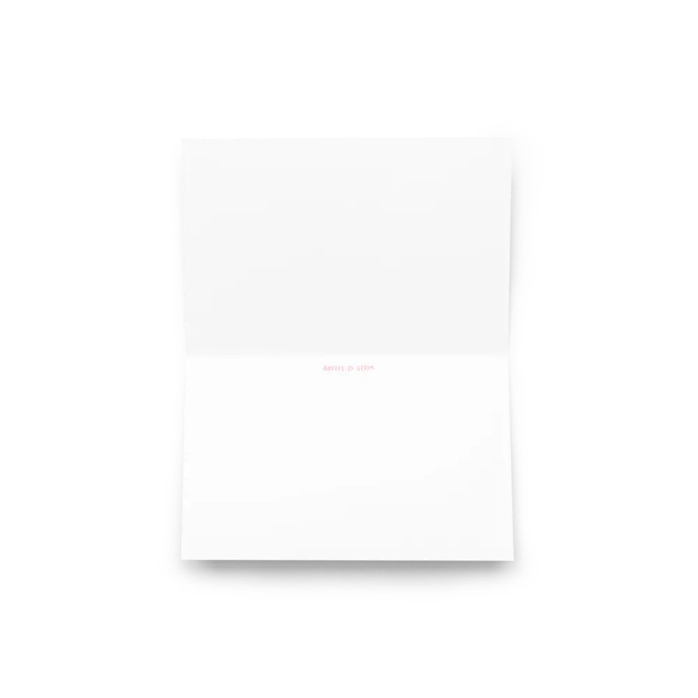冬のだるまワンダーランドグリーティングカード product image (3)