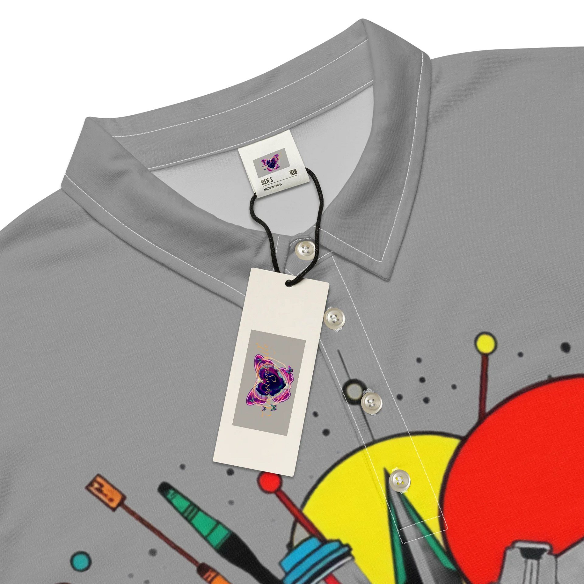 SpectraSkull Men's Slim Polo product image (4)