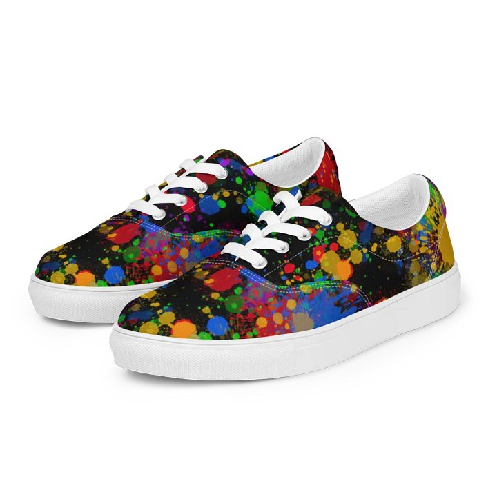 JokersVibe Graffiti Style Lace-Up Shoes product image (2)