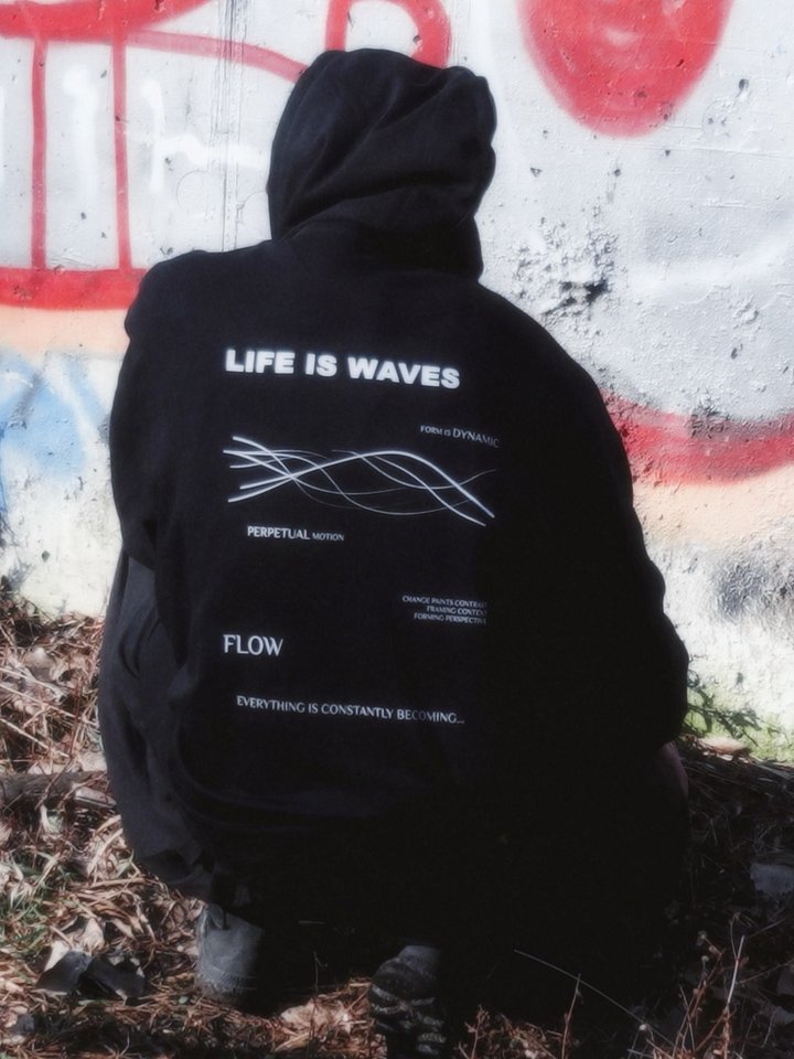 LIFE IS WAVES //hoodie product image (1)