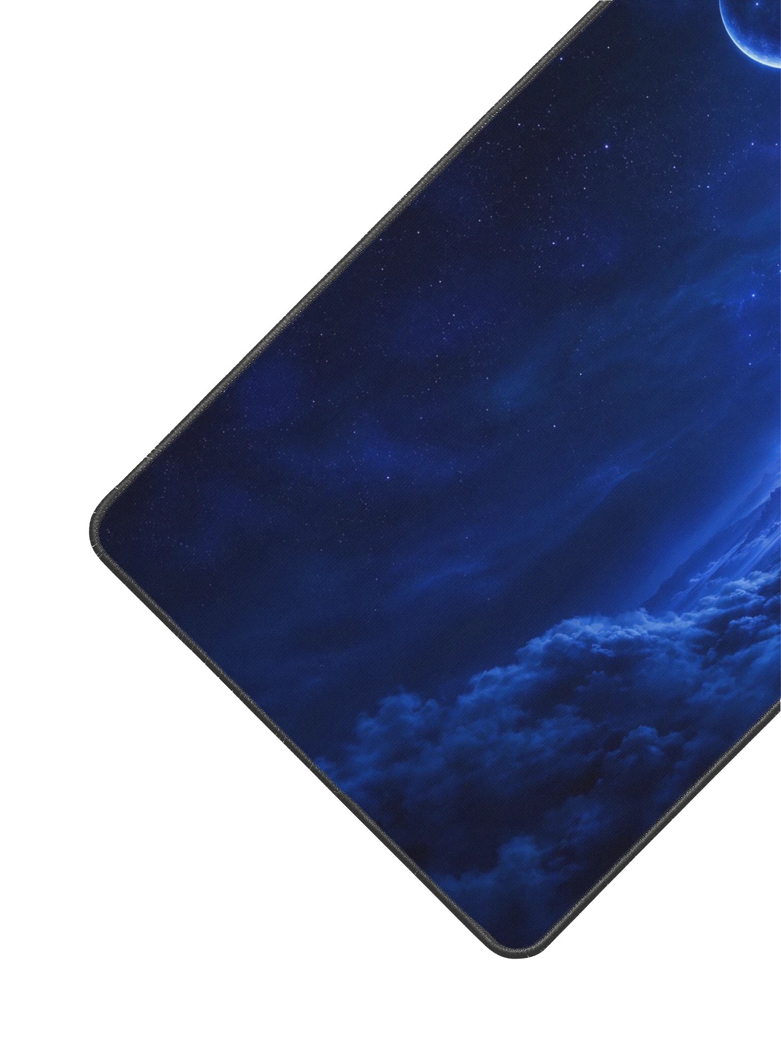 Crescent over the Blue Mountains Desk Mat product image (3)