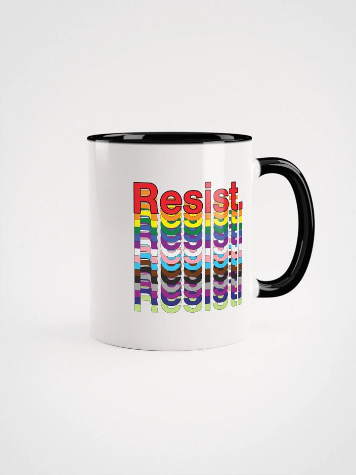 Resist - Rainbow mug with color interior product image (5)