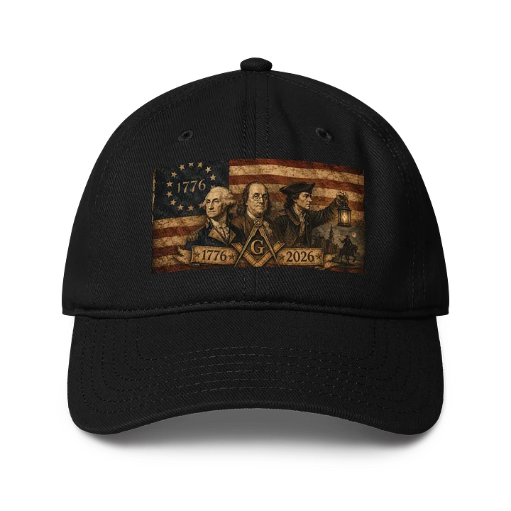 America 250: Washington/Franklin/Revere Emblem Cap product image (1)