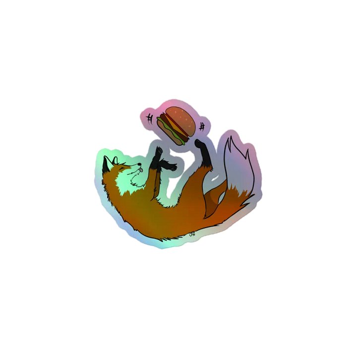 Benjamin Burger Holographic Sticker product image (1)