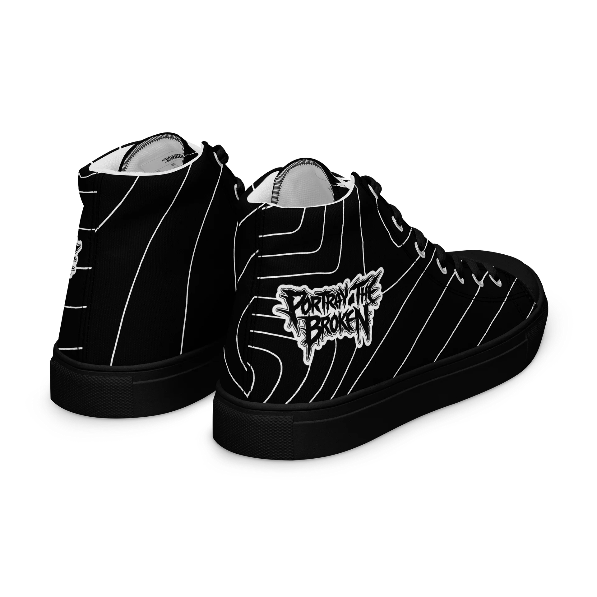 Portray the Broken High Top Shoes product image (7)